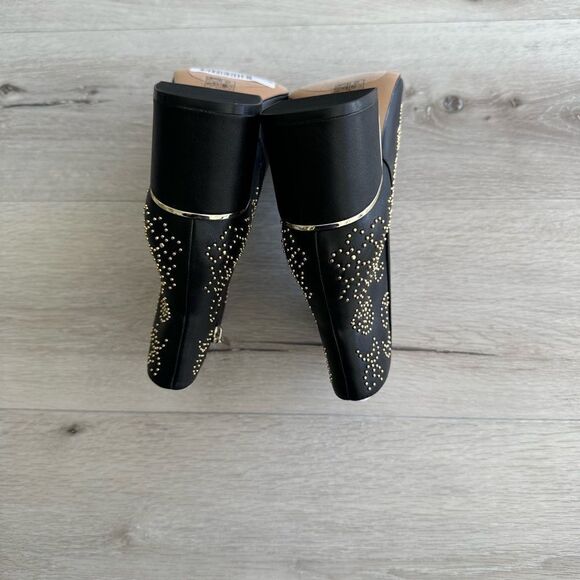 Chicos Adele Embellished Boots Black 8.5 NWT IN BOX - Picture 12 of 12